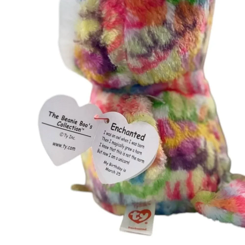 Beanie Boos ‘Enchanted’ Glitter Unicorn Owl Stuffed Plush